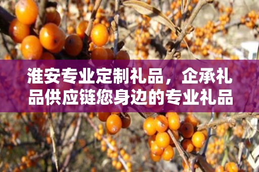 淮安专业定制礼品，企承礼品供应链您身边的专业礼品定制公司